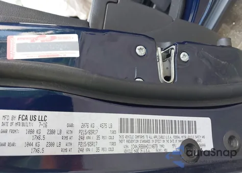 2017 Jeep Patriot Sport 4X4 из США, поврежденный, VIN 1C4NJRBB0HD114879